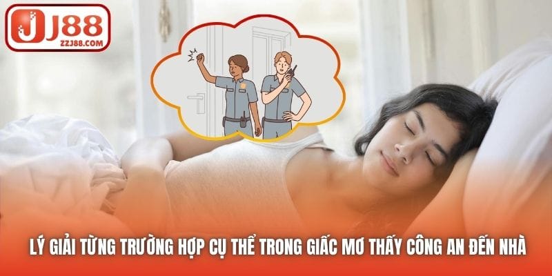 Lý giải từng trường hợp cụ thể trong giấc mơ thấy công an đến nhà