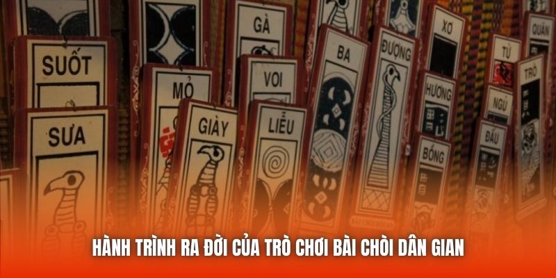 Hành trình ra đời của trò chơi bài chòi dân gian