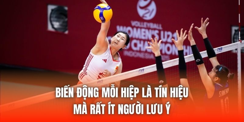 Biến động mỗi hiệp là tín hiệu mà rất ít người lưu ý